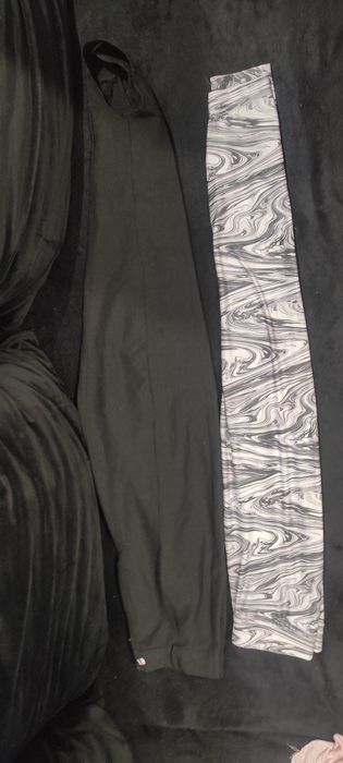 Zestaw spodni spodnie jeansy legginsy 34 XS zara esprit