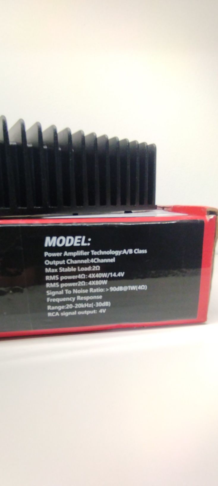 Amplificador Android 160W /subwoofer
