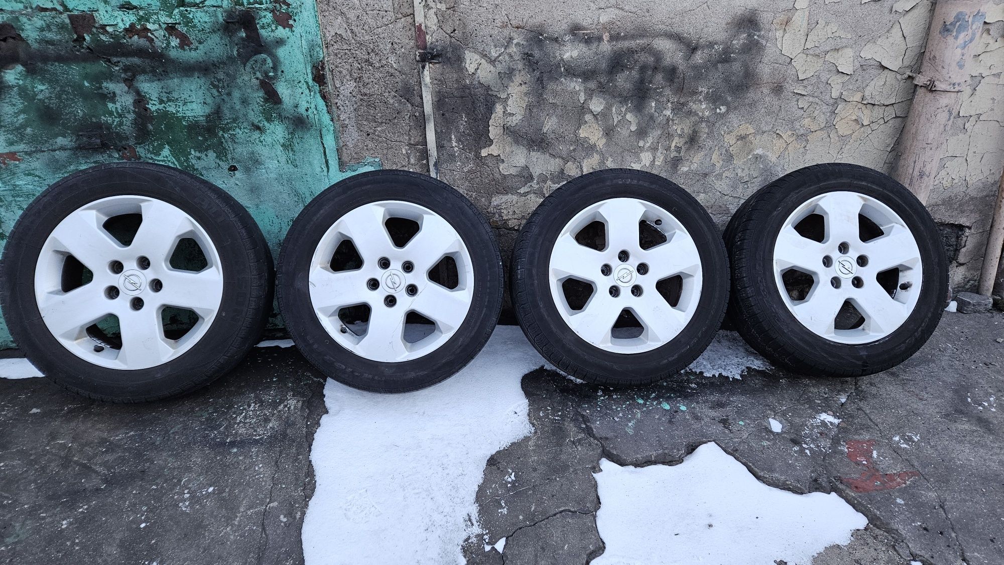 Alufelgi opony 215/55/16 koła 5x110 opel vectra c signum astra Zafira