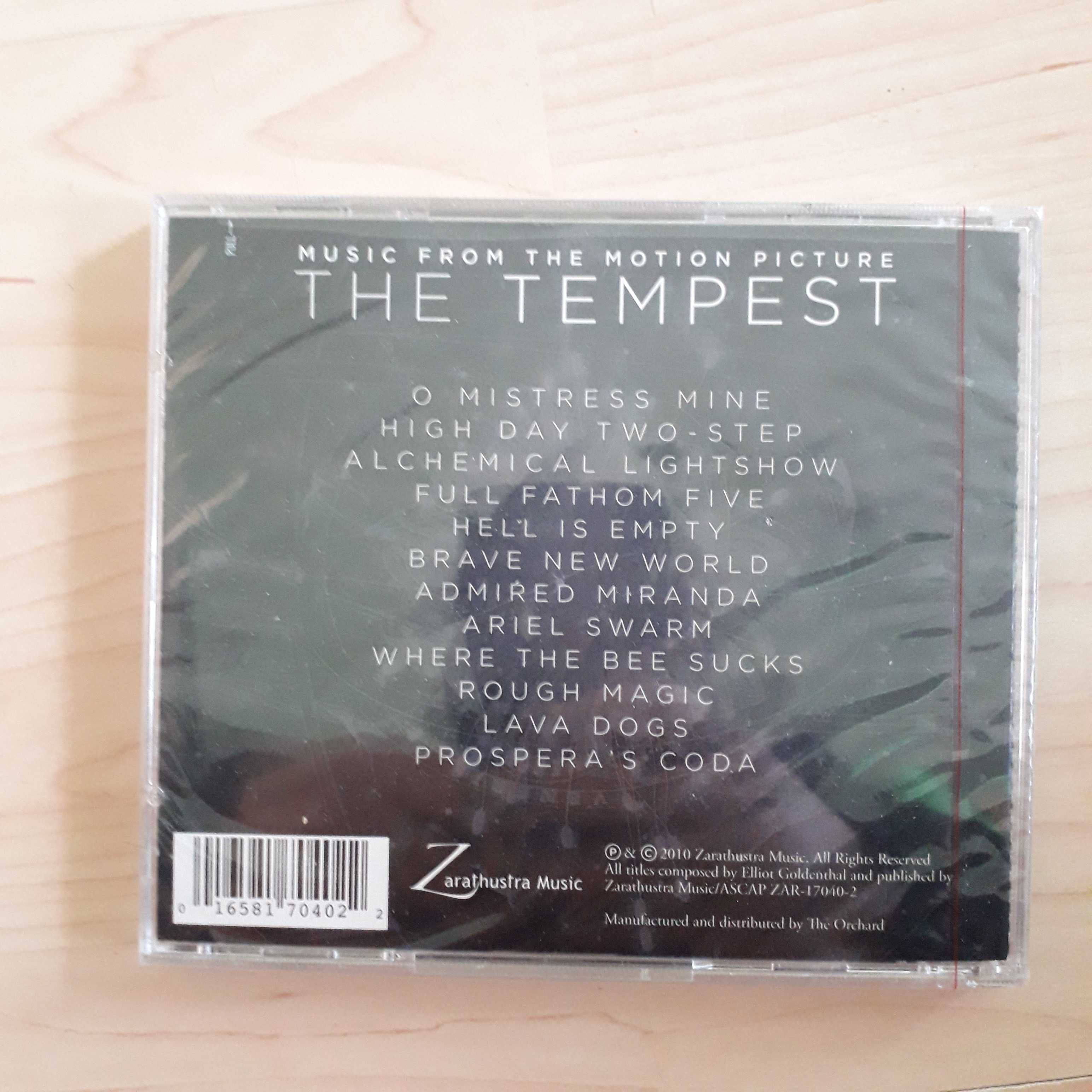 Płyta CD, "Burza", The Tempest, NOWA