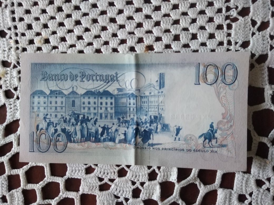 Nota de 100 escudos completamente como nova 10€ de 4 de Junho de 1985