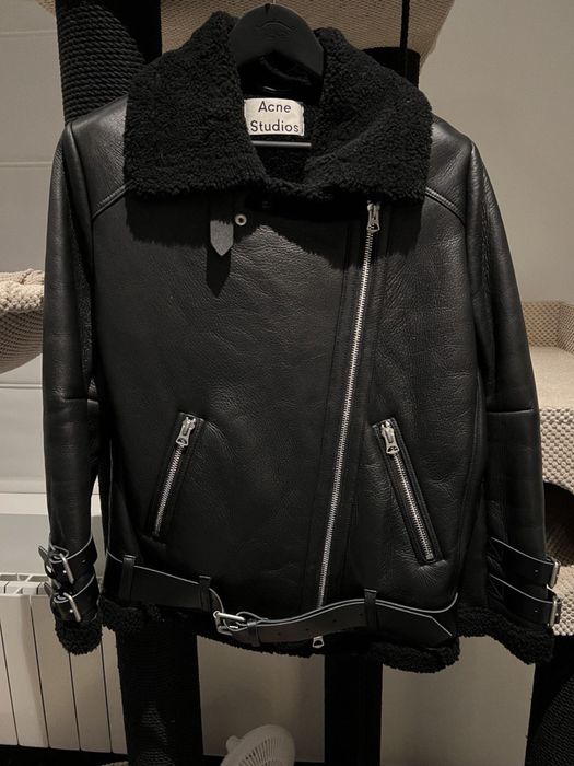 Дубленка женская Acne Studios Оригинал 100% кожа!