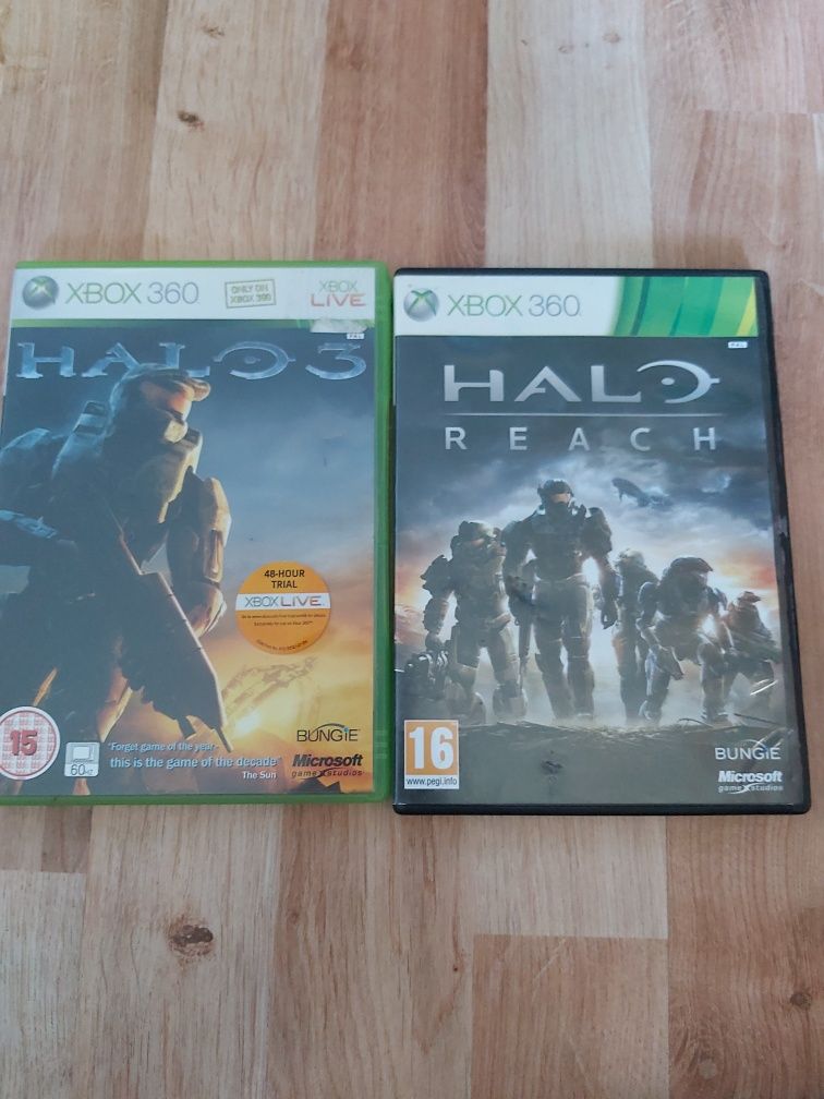 Halo 3 + Halo Reach - gry na xbox 360