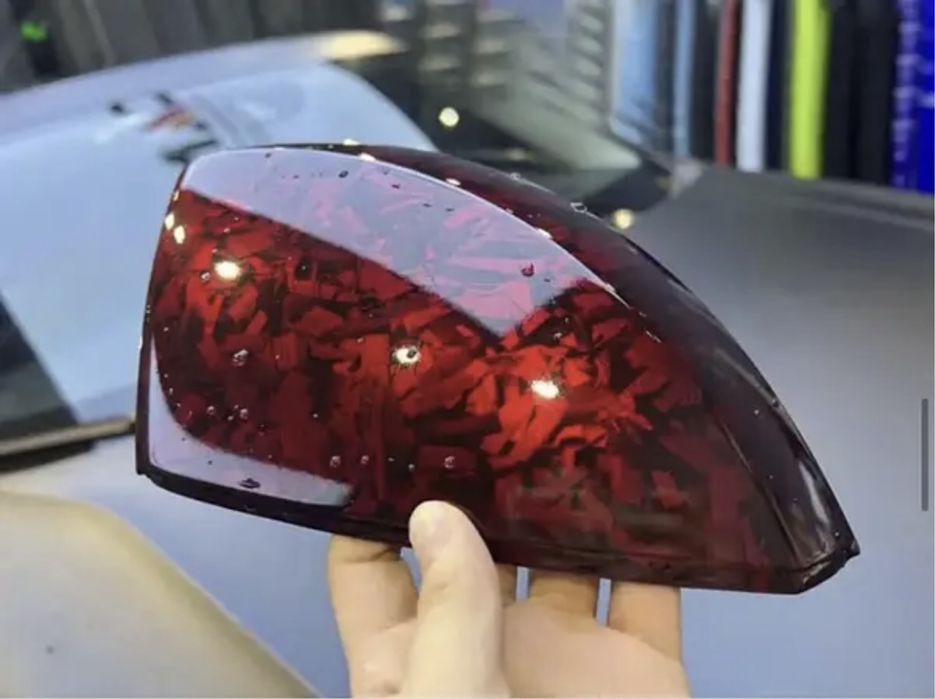 Плівка під кований ломаний карбон самоклеюча глянець СONGSHANG