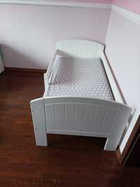 Łóżko dziecięce 165x84 z materacem stan idealny