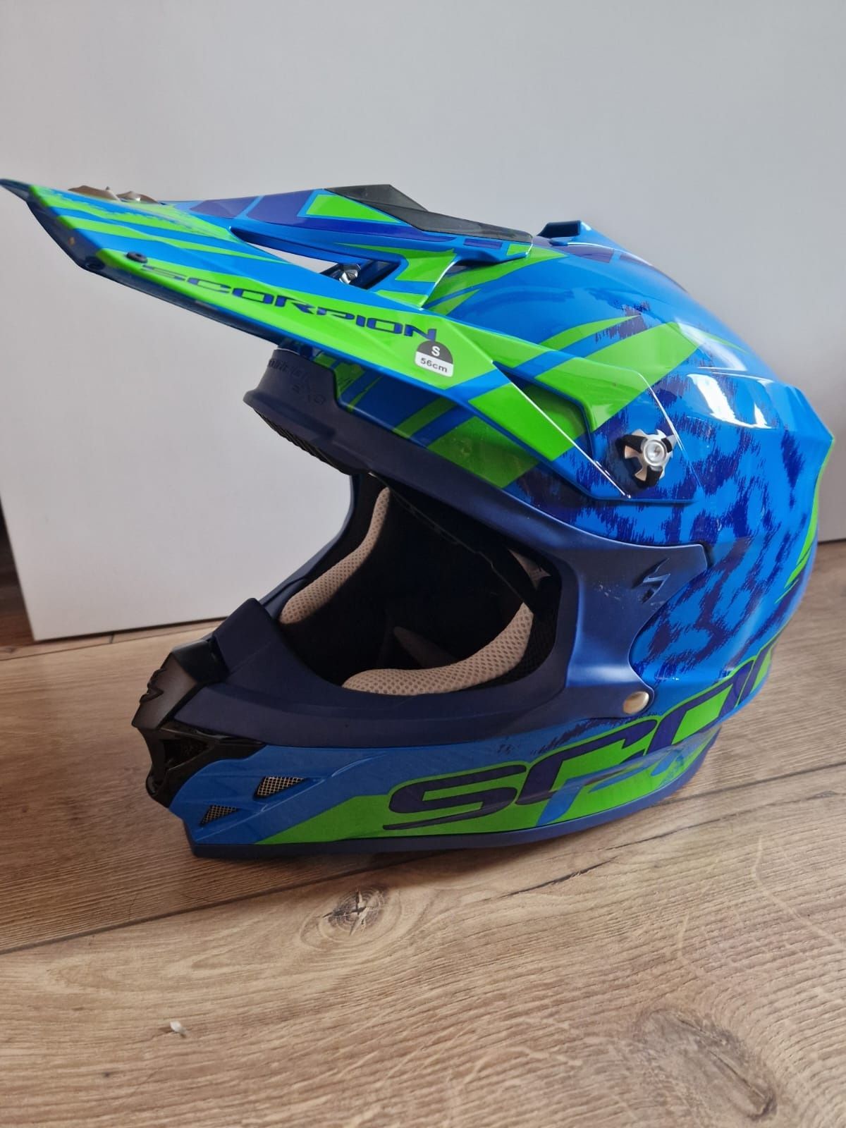 Kask Scorpion VX-15 Evo Air roz. S 56cm Cross Quad Enduro Supermoto