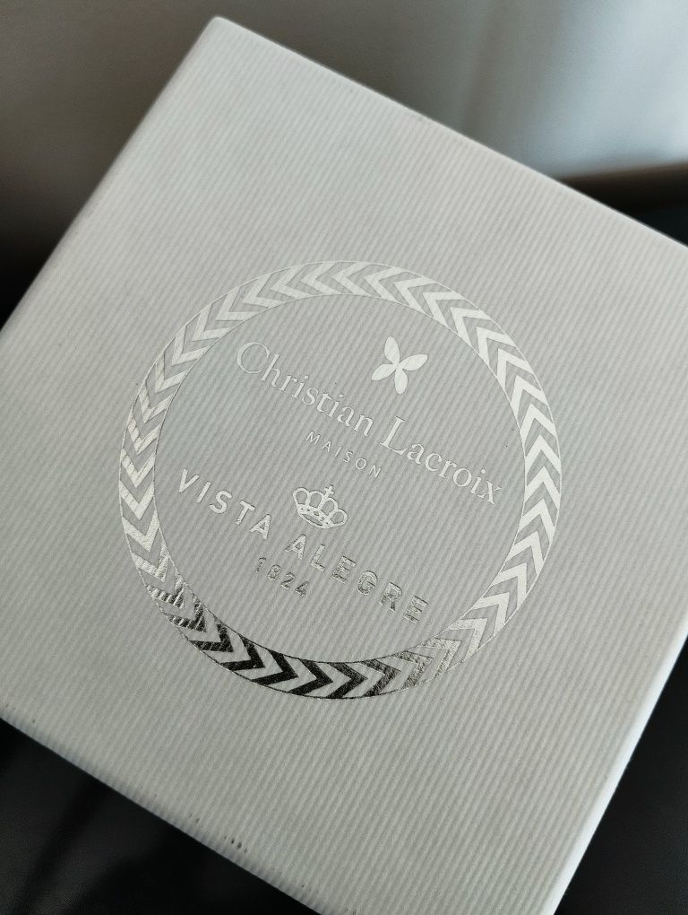 Vaso Vista Alegre x Christian Lacroix Maison Porcelana Edição Limitada