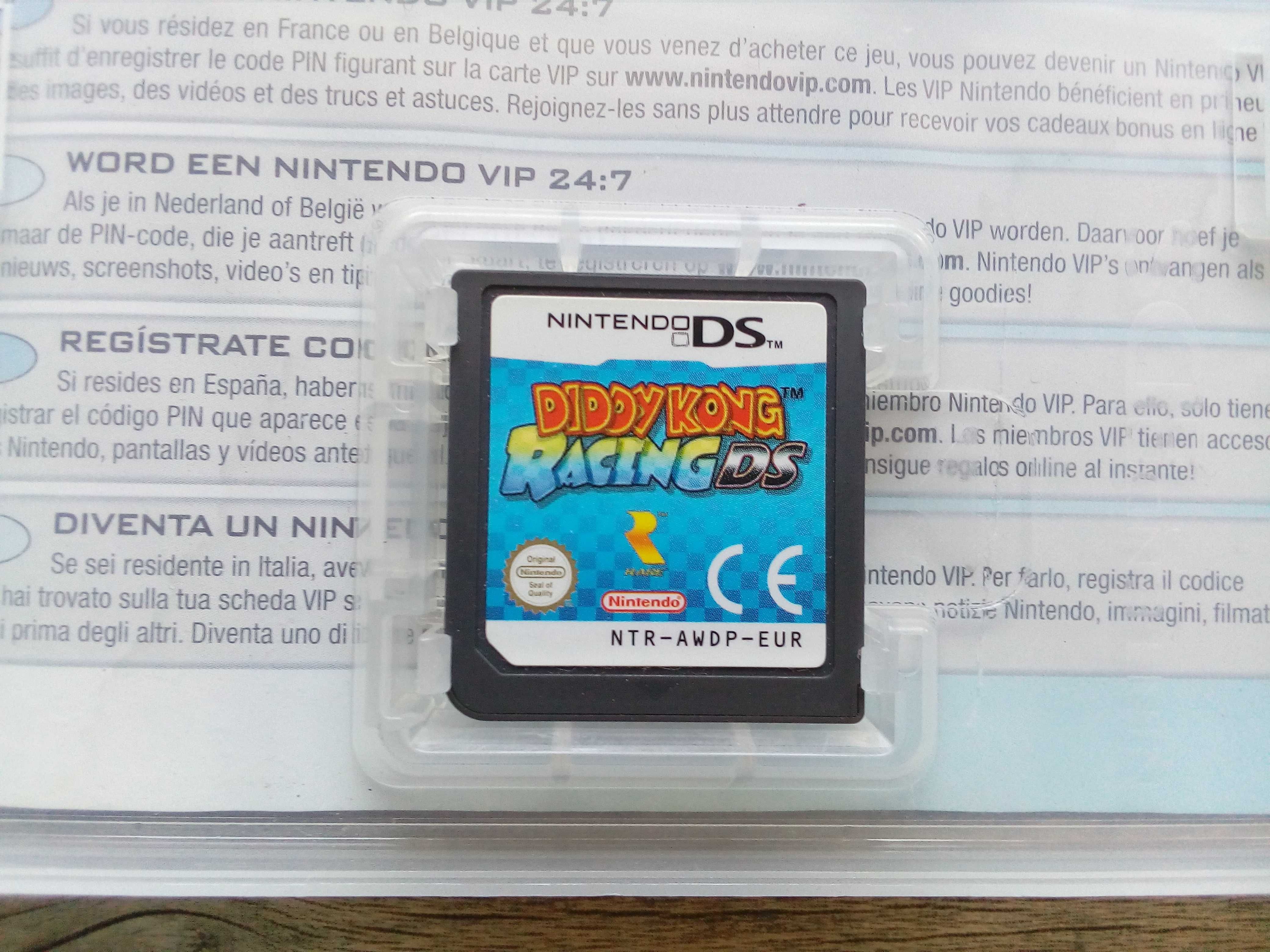 nintendods gra diddy kong racing ds +pudełko85zł zamiast 179zł