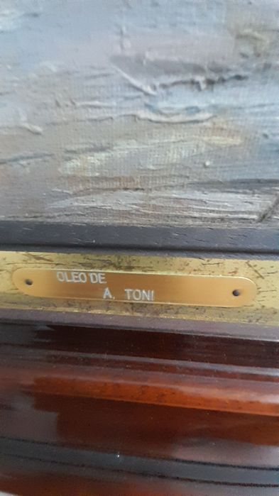 Quadro de Oleo, Oleo de A. TONI