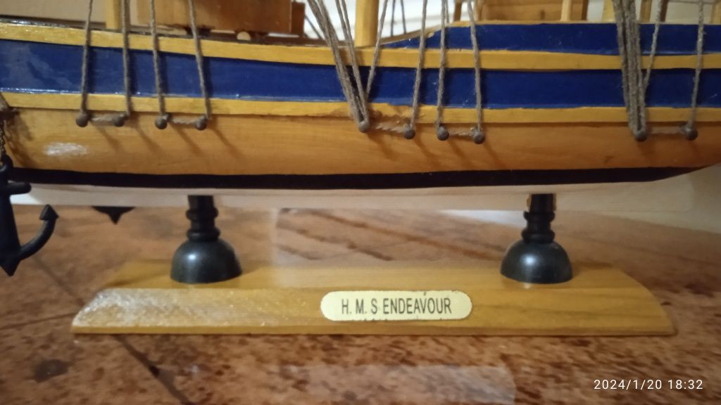 Модель корабля H.M.S. Endeavour