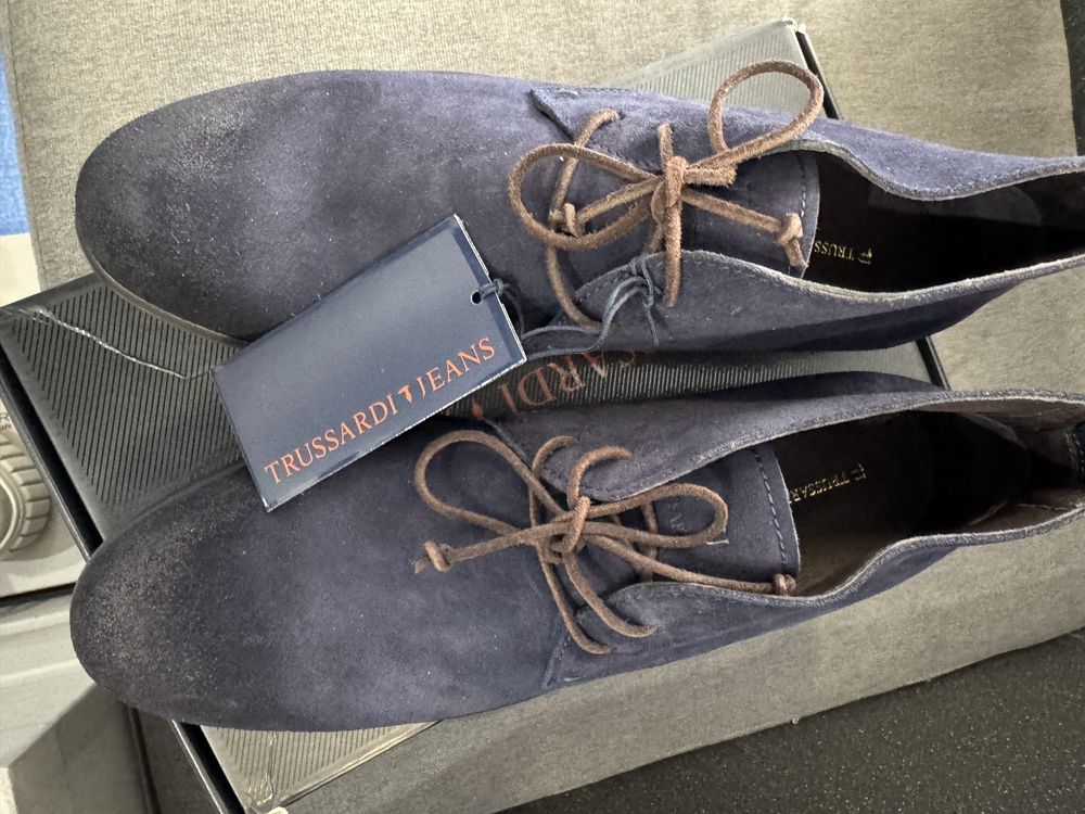 TRUSSARDI Nowe 100% Skóra