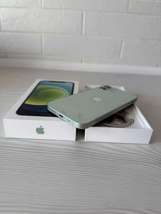 В ідеальному стані APPLE iPhone 12 64Gb Green Зелений + ПОДАРУНОКИ