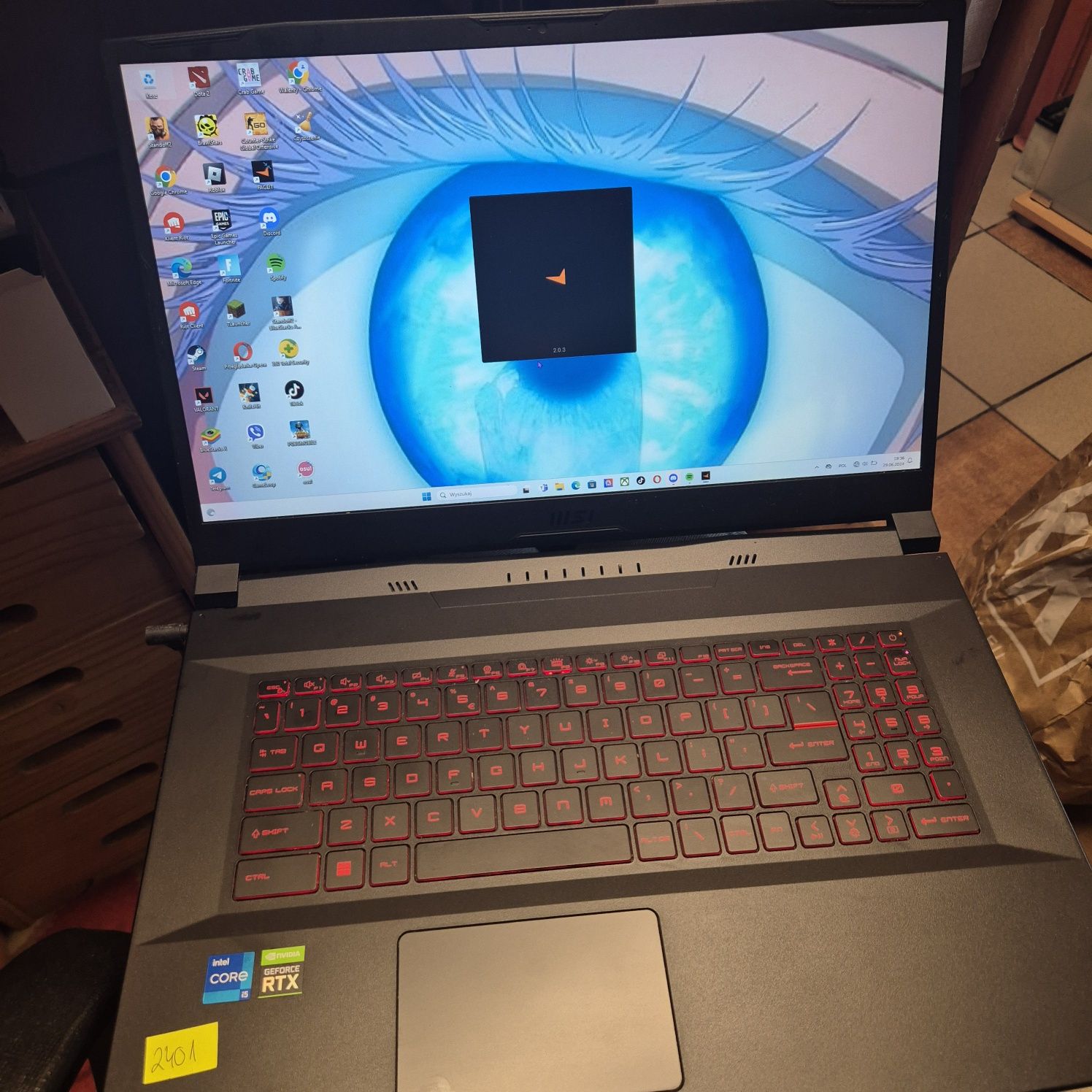 Laptop msi katana gf76