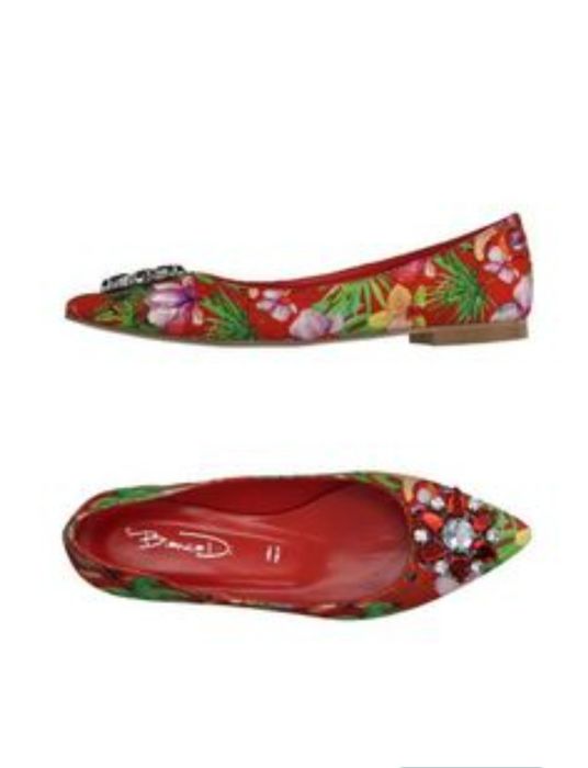 Балетки шкіра текстиль