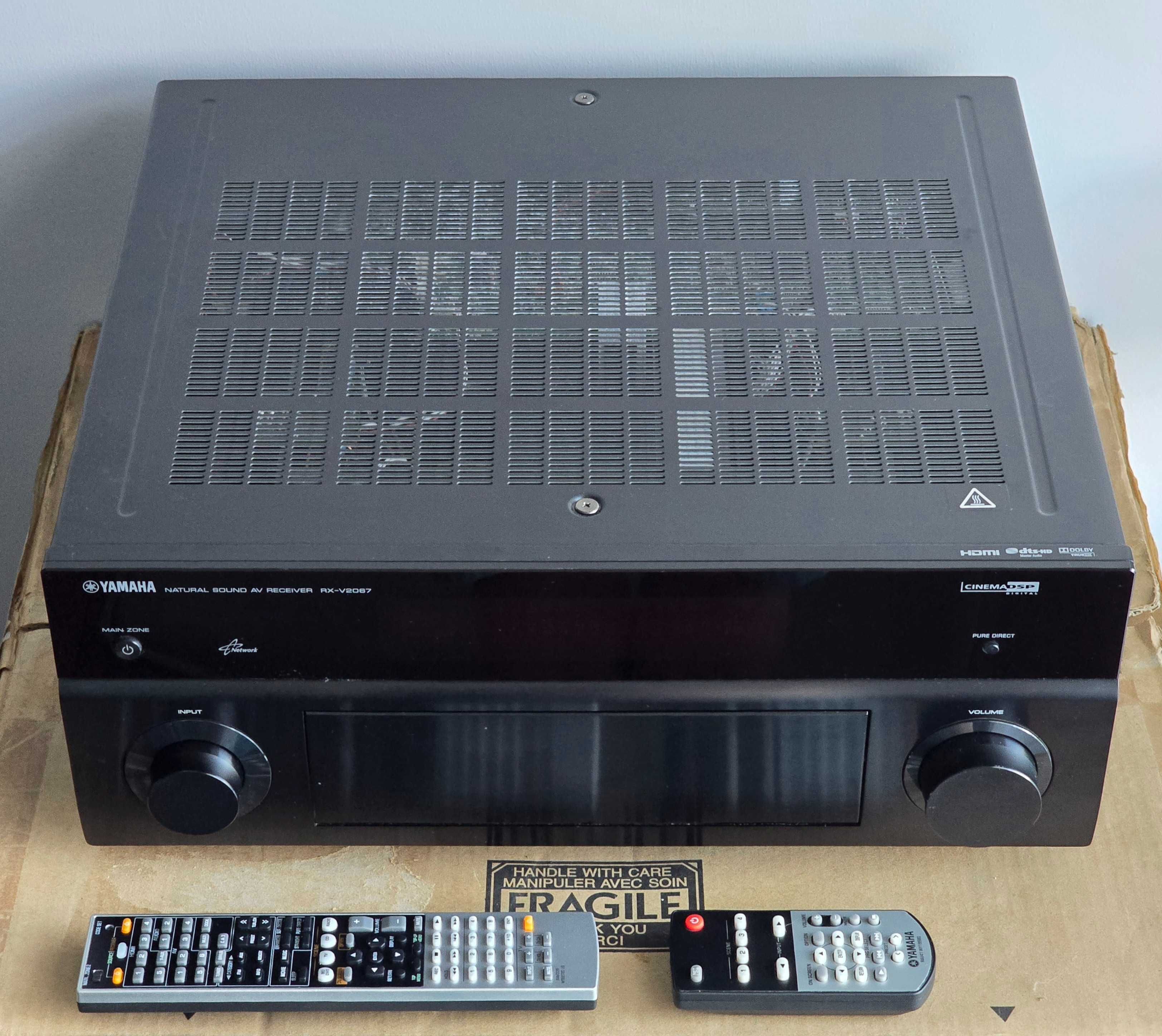 Yamaha RX-V2067 Amplituner sieciowy 9.2