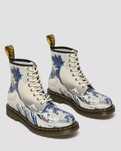Dr martens boots 1460 the met the great wave en cuir