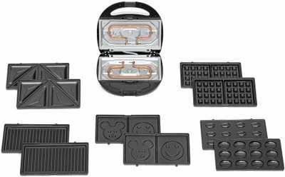 SOLIDNY Opiekacz gofrownica do kanapek grill WIELOFFUNKCYJNY 5W1