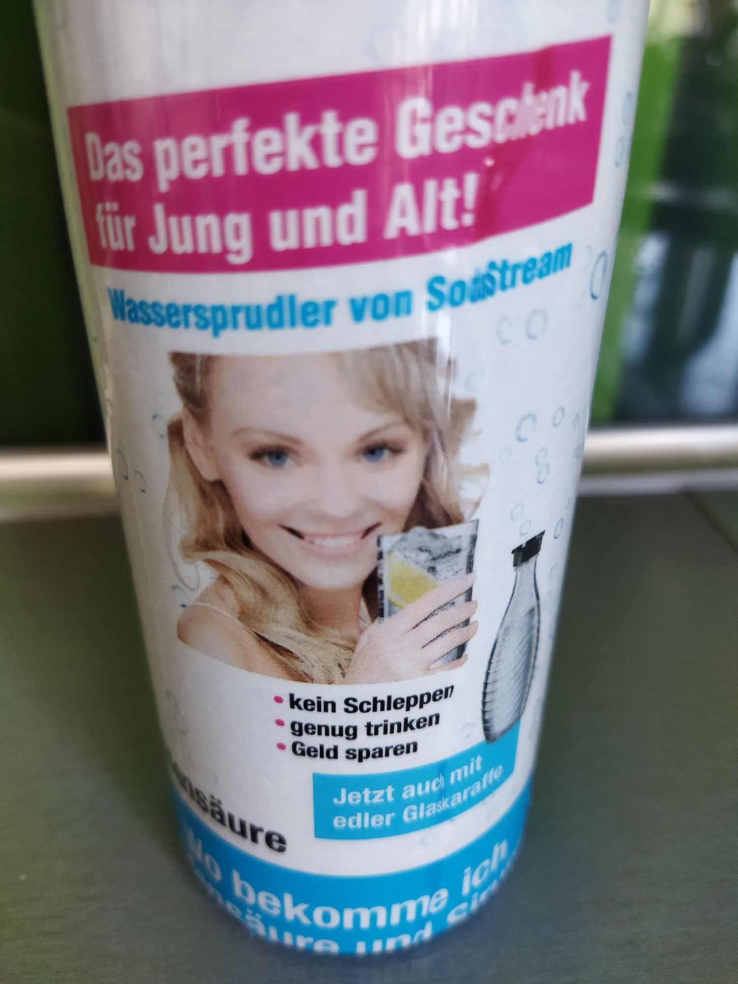 Sodastream niebieski nabój do syfonu