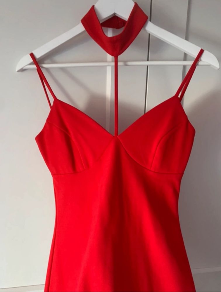 Nowa Czerwona sukienka bodycoon Sugarfree Xs