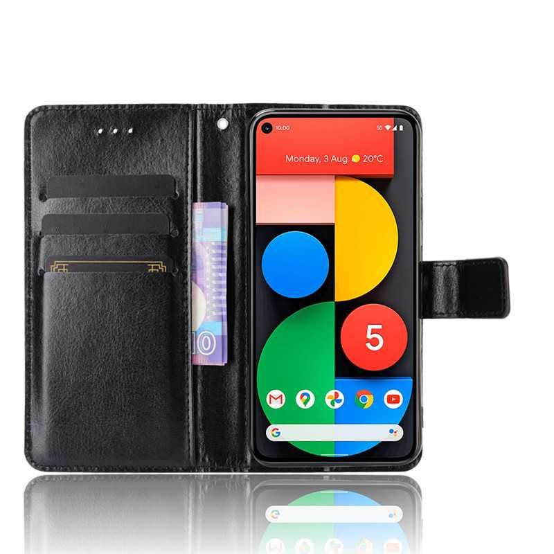 Акция! Кожаный чехол книжка Google Pixel 5 5a чехлы pixel 5A весь моде