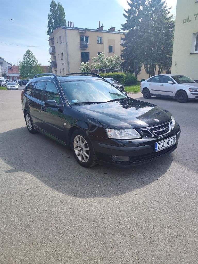 Saab 9-3 1.9 150km 2007r automat, kombi hak