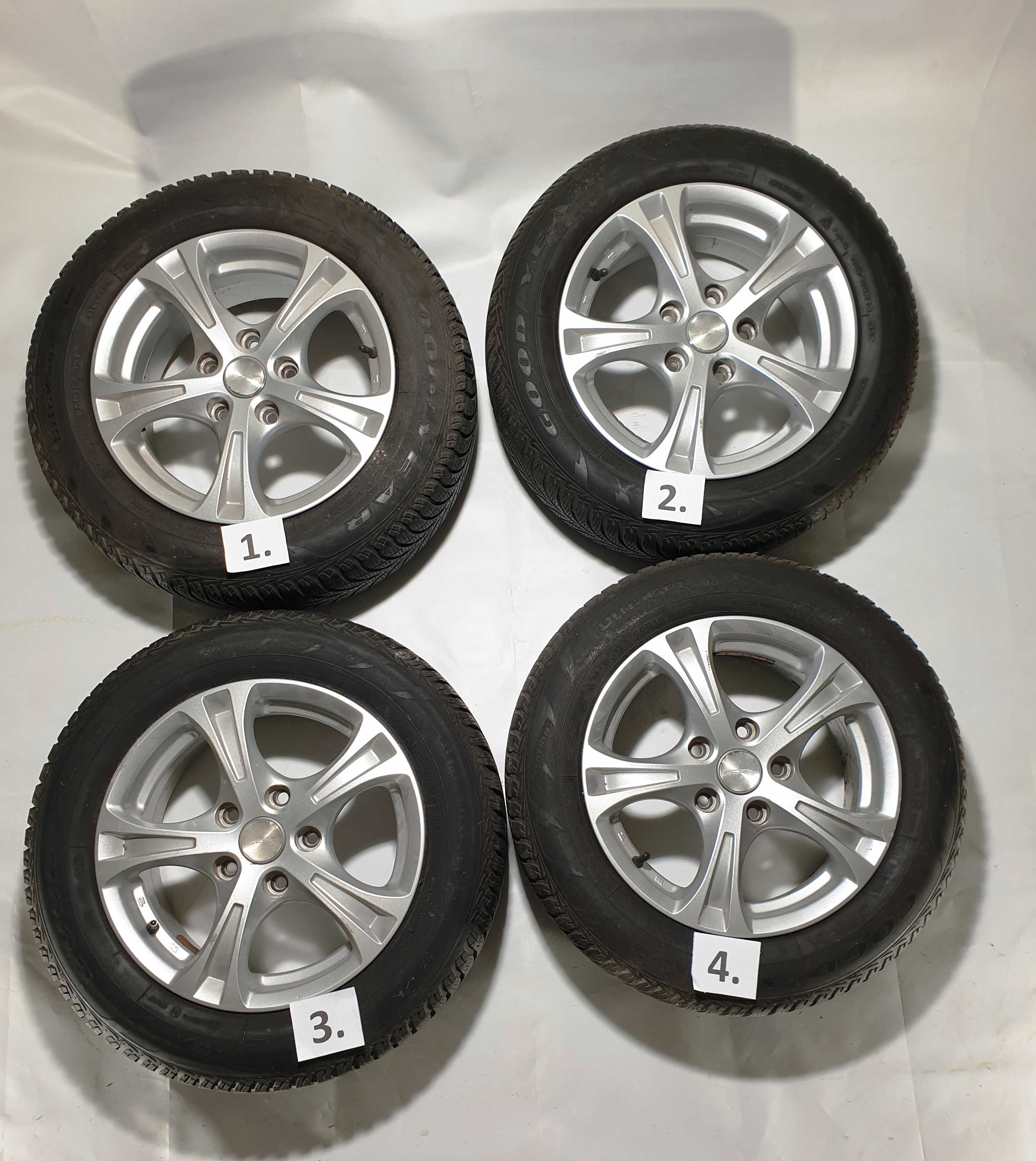 5x115 alufelgi 195/65/15 koła 195/65R15 Opel Suzuki CHEVROLET