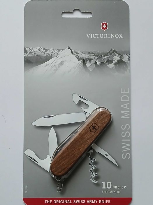 Scyzoryk victorinox 10 -funkcyjny*spartan wood*nowy*oryginał