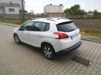 Peugeot 2008 1.6HDI Allure, navi,panorama , biała perła, 2014/15r.