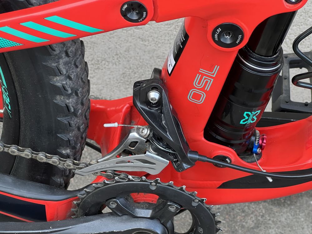 Велосипед двухподвес Scott Genius 750, rockshox pike, fox float