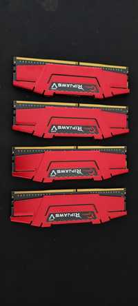 Memória RAM G.Skill 16GB Ripjaws V (4x 4GB) DDR4 2400MHz CL15