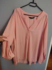 Pudrowo różowa bluzka koszula principles róż 48 50
