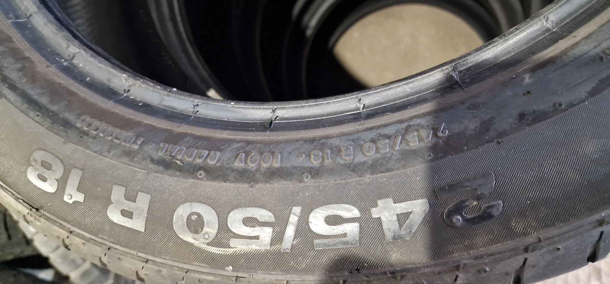 Opony Letnie Run-Flat R18 245/50-8mm-Montaż-Continental-Montaż