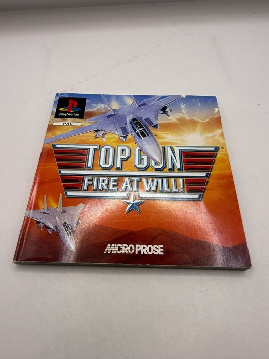 Top Gun Fire At Will! 3xA Ps1 nr 9309