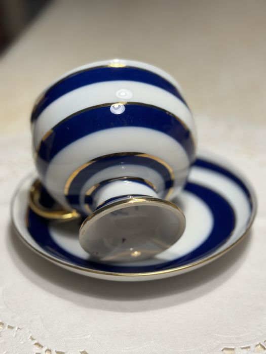 Чашка чайна ЛФЗ порцеляна фарфор ручний розпис