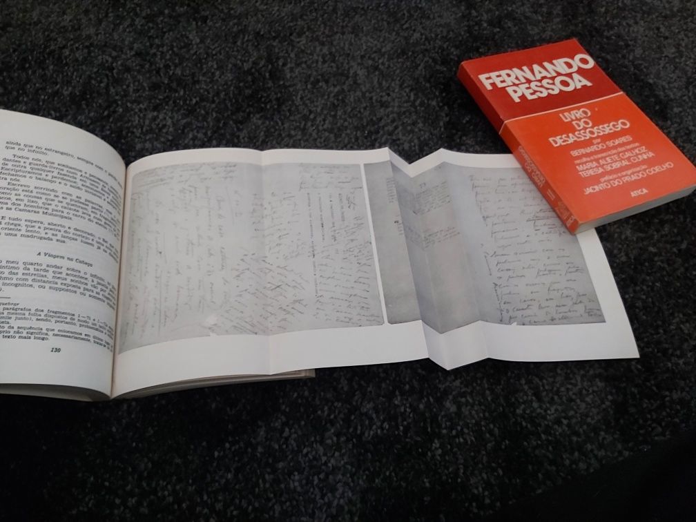 Livro do desassossego  - Fernando Pessoa  - 1a primeira edição Ática