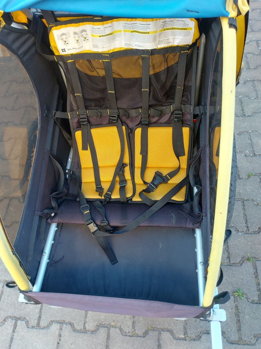 Przyczepka rowerowa dwuosobowa Burley