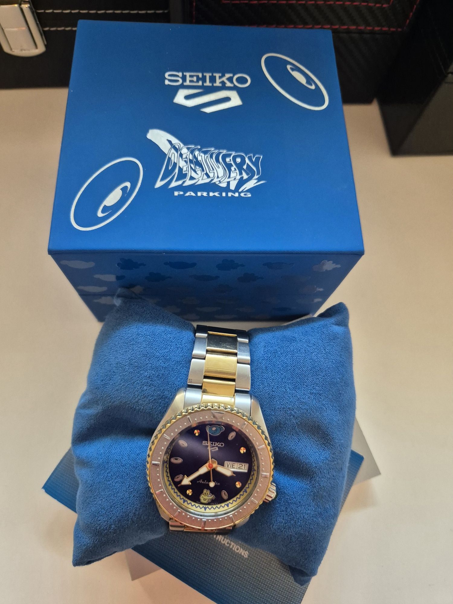 Seiko 5 Sports SPRK01K1 automático
55th anniversary COI