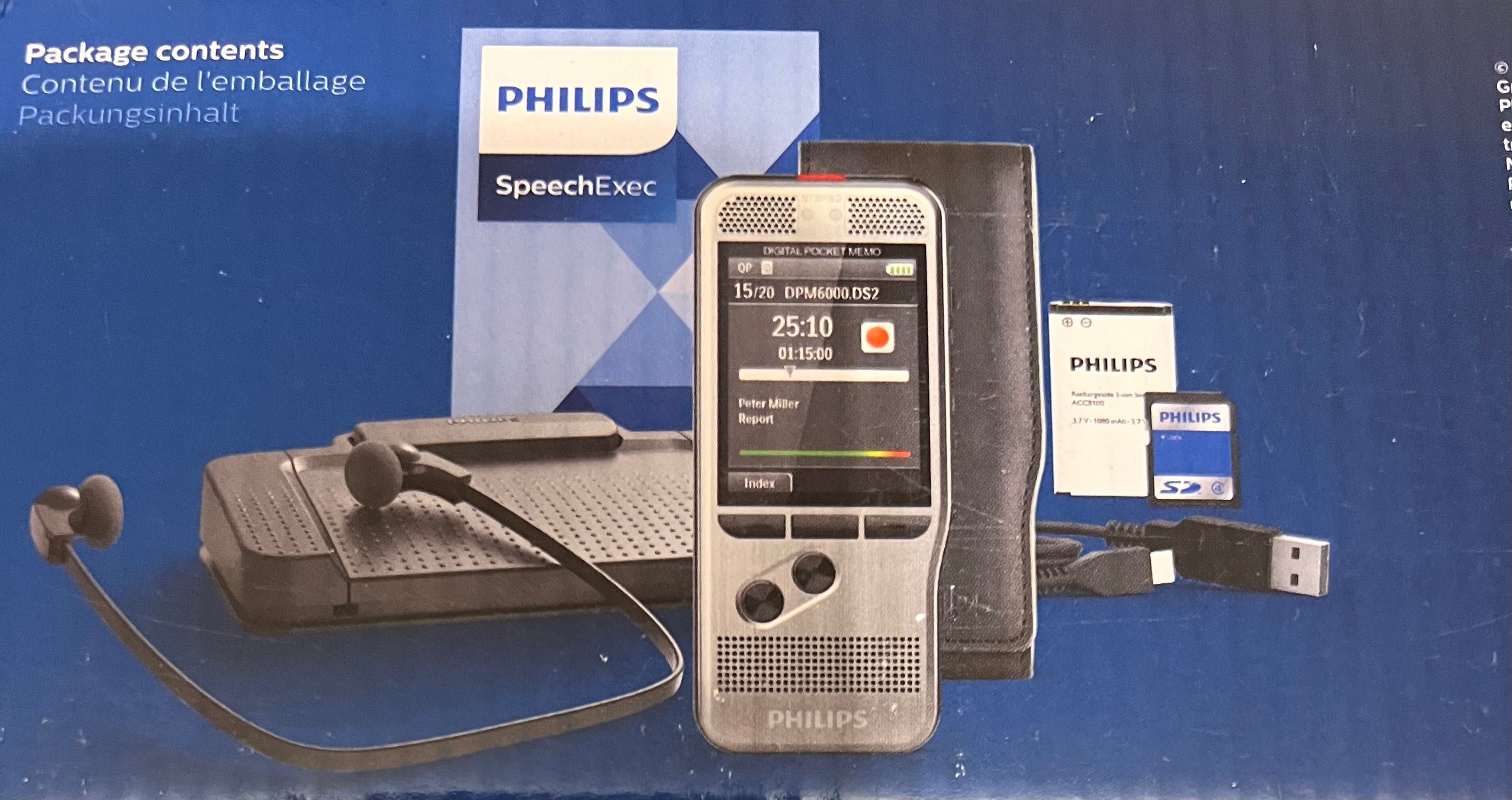 Philips PocketMemo DPM6700 nowy box zaplombowany
