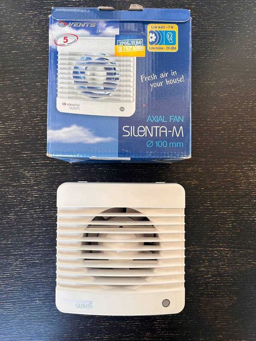 Вытяжка вентилятор VENTS silenta-m 100mm
