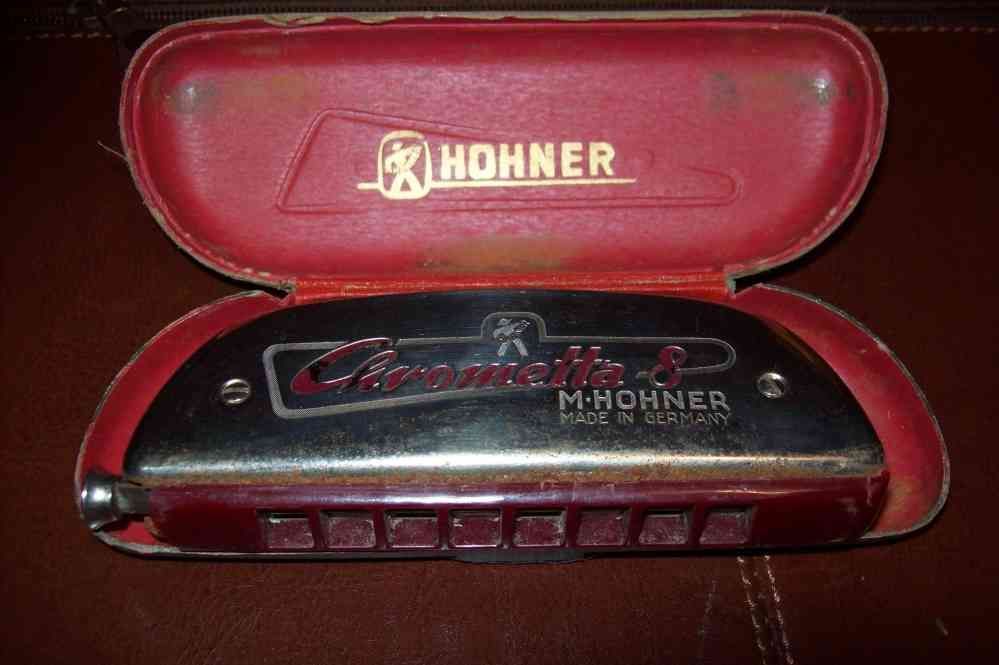 Unikatowa Harmonijka Chrometta 8 M. Hohner - made in Germany