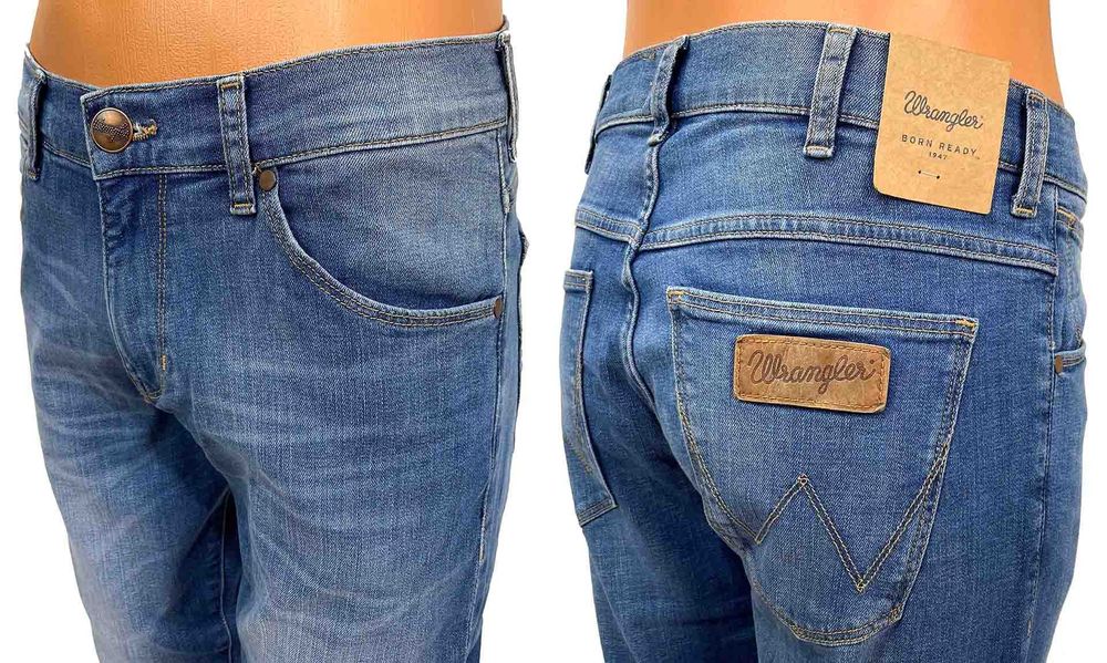 Spodnie męskie Wrangler Larston Blue W29 L34