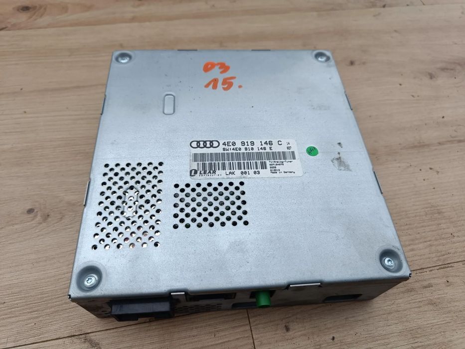 AUDI A6 C6 A8 D3 MODUŁ TUNER TV 4E0919146C