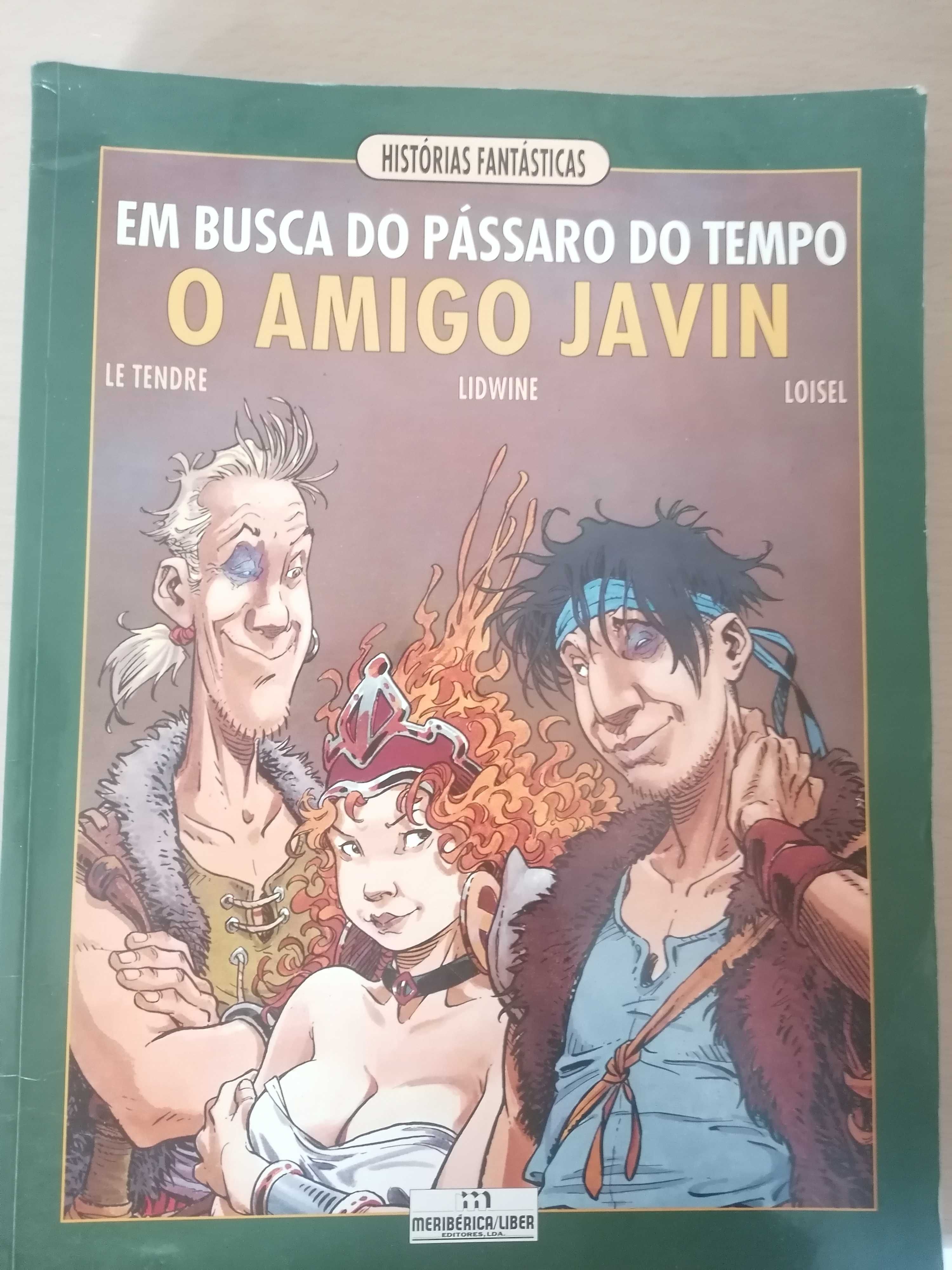 Em busca do Pássaro do Tempo - O Amigo Javin