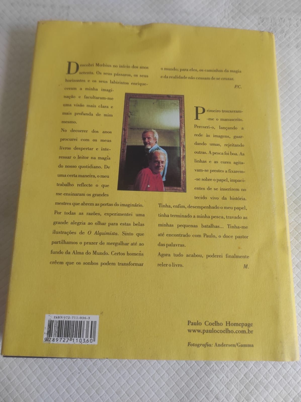 Livro o Alquimista Paulo Coelho