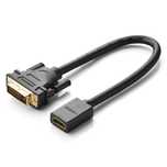 Ugreen kabel przewód adapter DVI (męski) - HDMI (żeński) 0.15m czarny