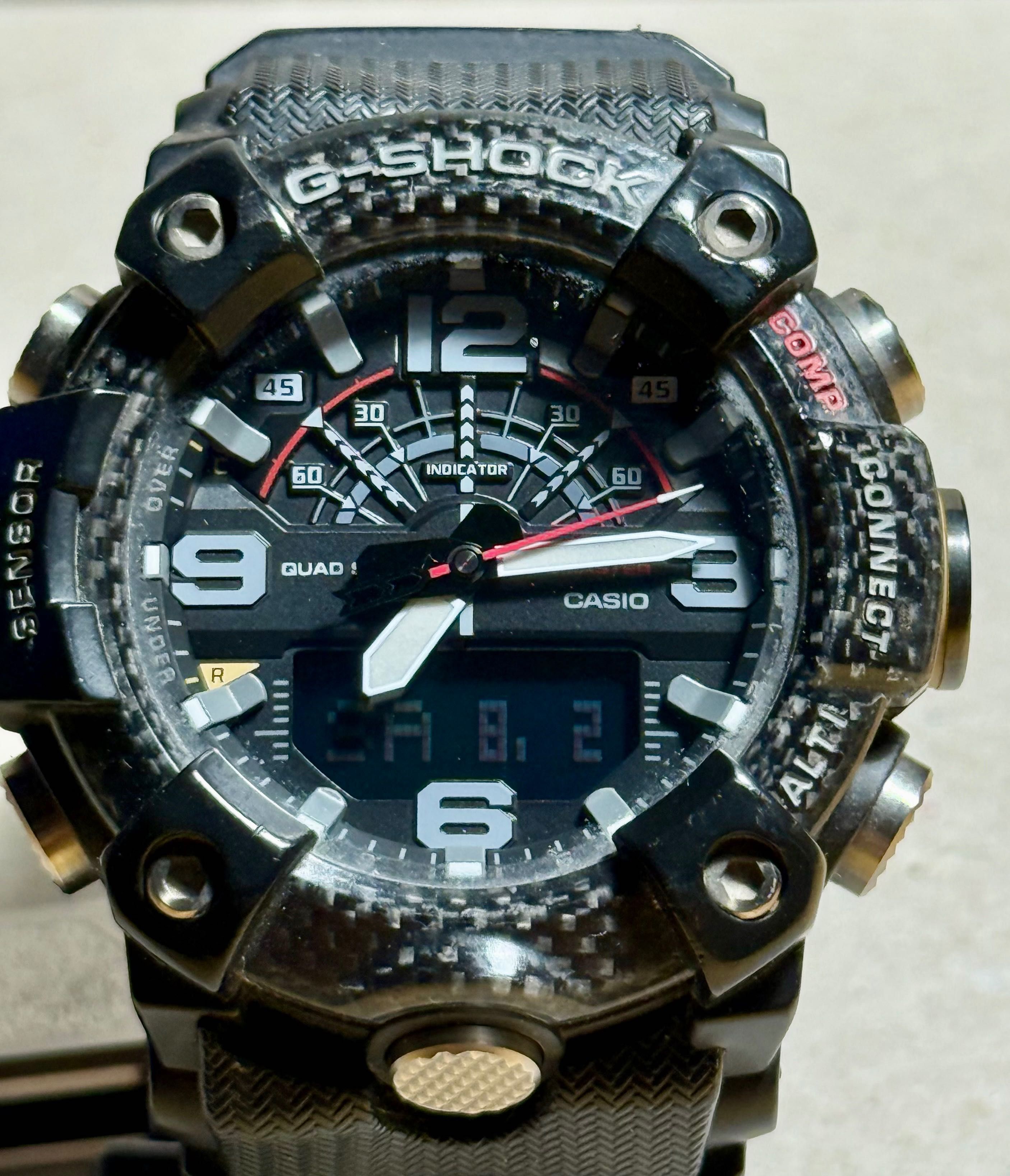 zegarek Casio G-SHOCK GG-B100-1A Master OfG Mudmaster Bluetotch Tuning