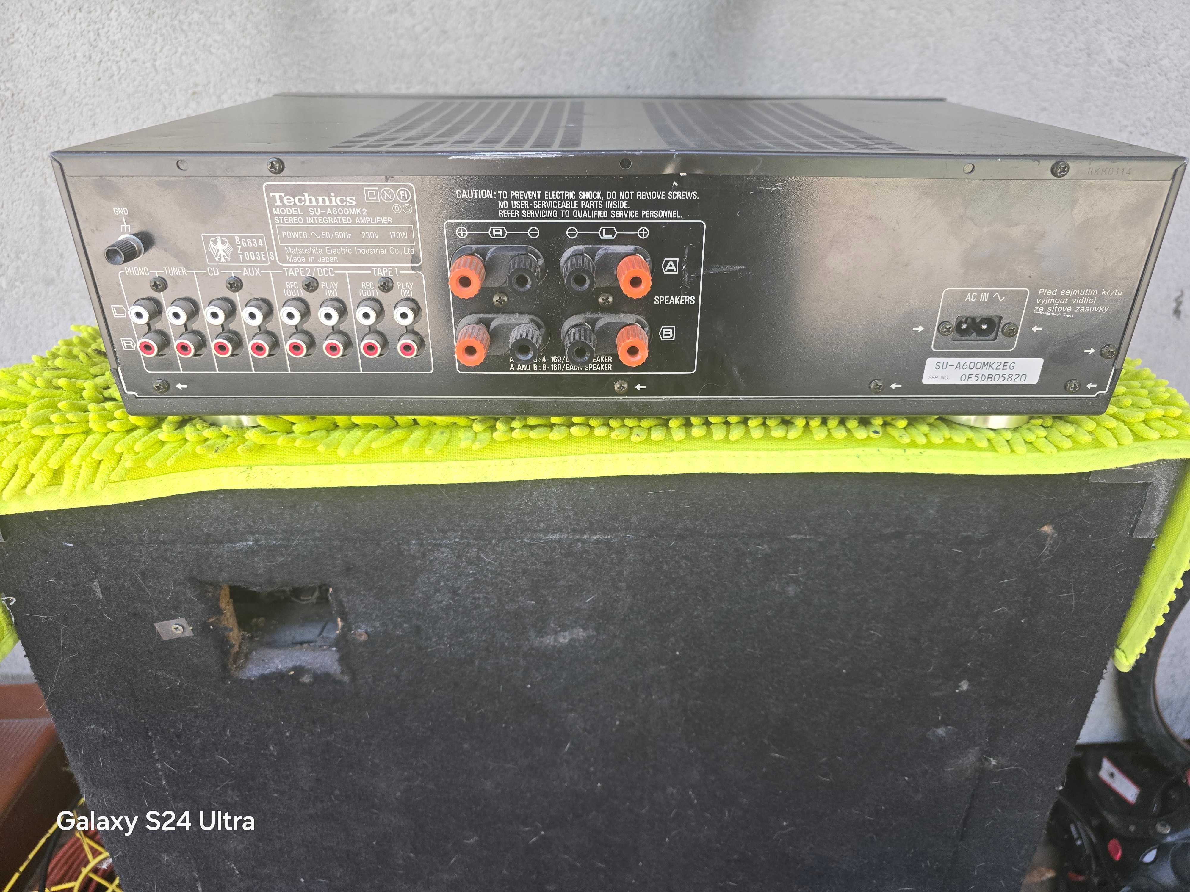 Wzmacniacz klasyczny technics su-a600mk2 stereo