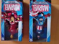 Figurki Kapitan Ameryka i Iron Man Marvela