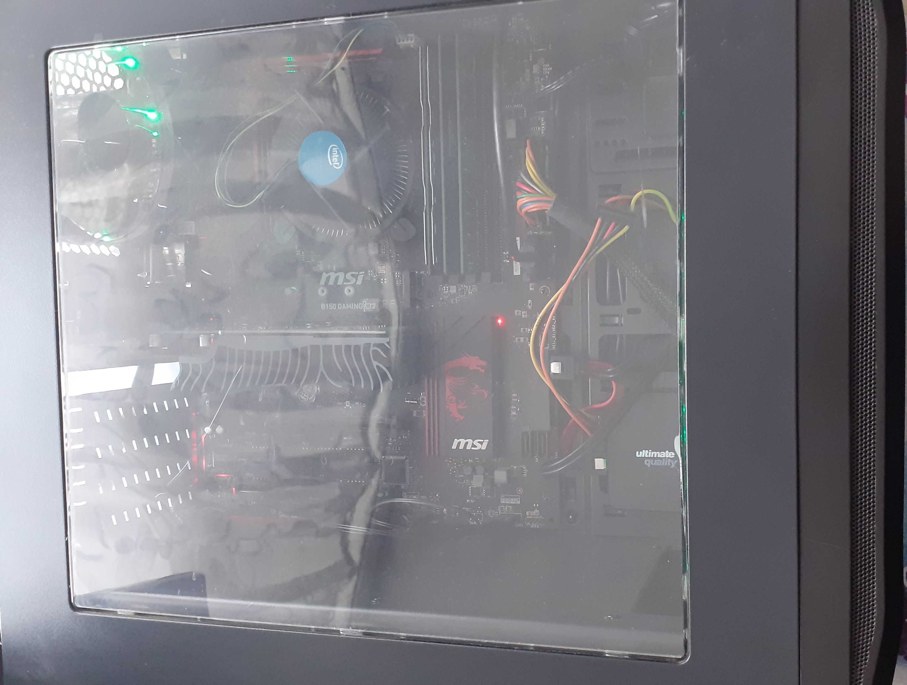 Komputer I5/16GB ram/SDD + HDD - do gier - podświetlany