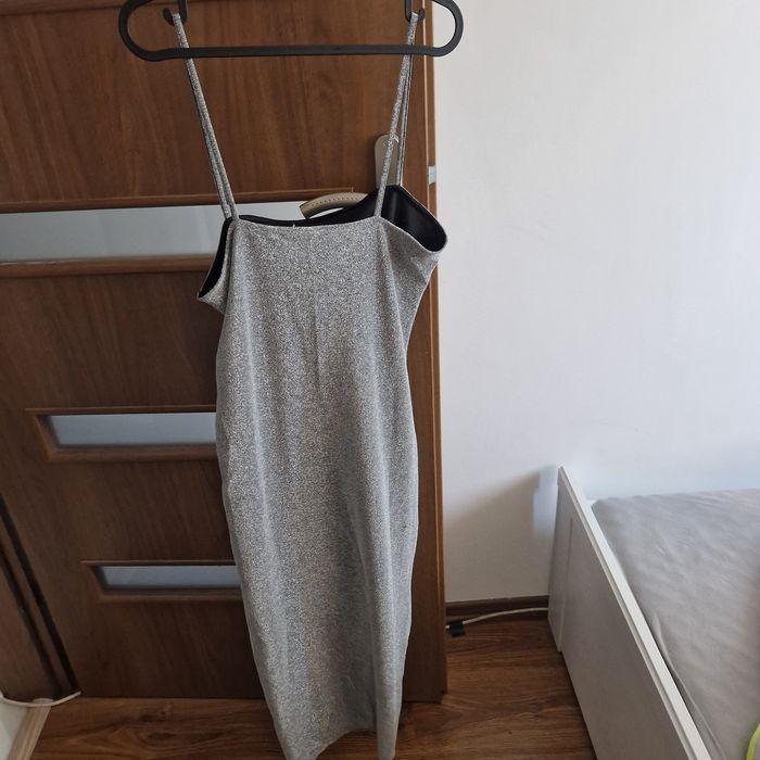 Sukienka sylwestrowa błyszcząca M